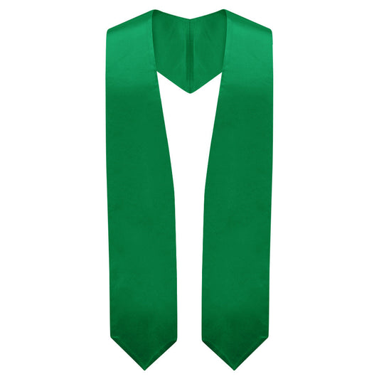 Green Graduation Stole