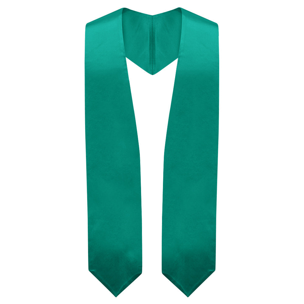 Emerald Green Graduation Stole