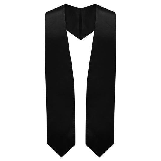 Black Graduation Stole