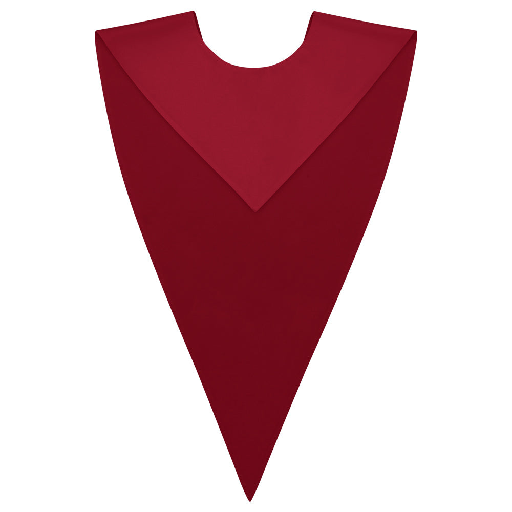 Red Graduation V Stole | Elementary Accessories | Graduation World
