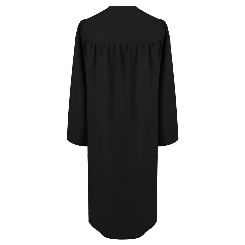 Eco-Friendly Black Bachelor Graduation Gown