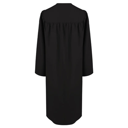 Eco-Friendly Black Bachelor Graduation Gown