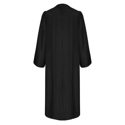 Eco-Friendly Black Bachelor Graduation Gown