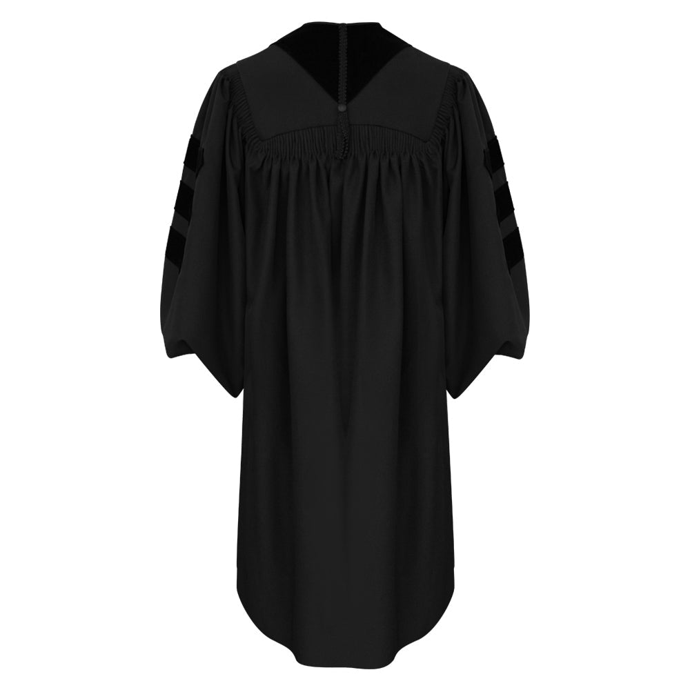 Deluxe Doctor Graduation Gown | University | Graduation World 6'9" - 6'11" x 66 / Regular Deluxe Doctor Graduation Gown | University | Graduation World 6'9" - 6'11" x 66 / Regular
