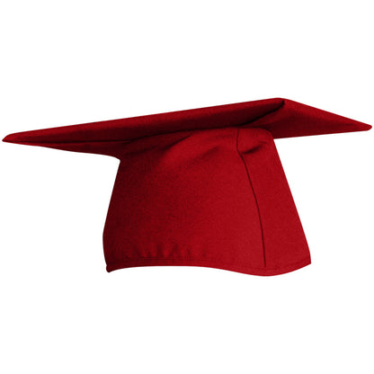 Matte Red Graduation Cap