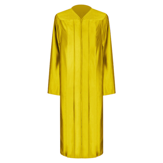 Shiny Gold Bachelor Graduation Gown