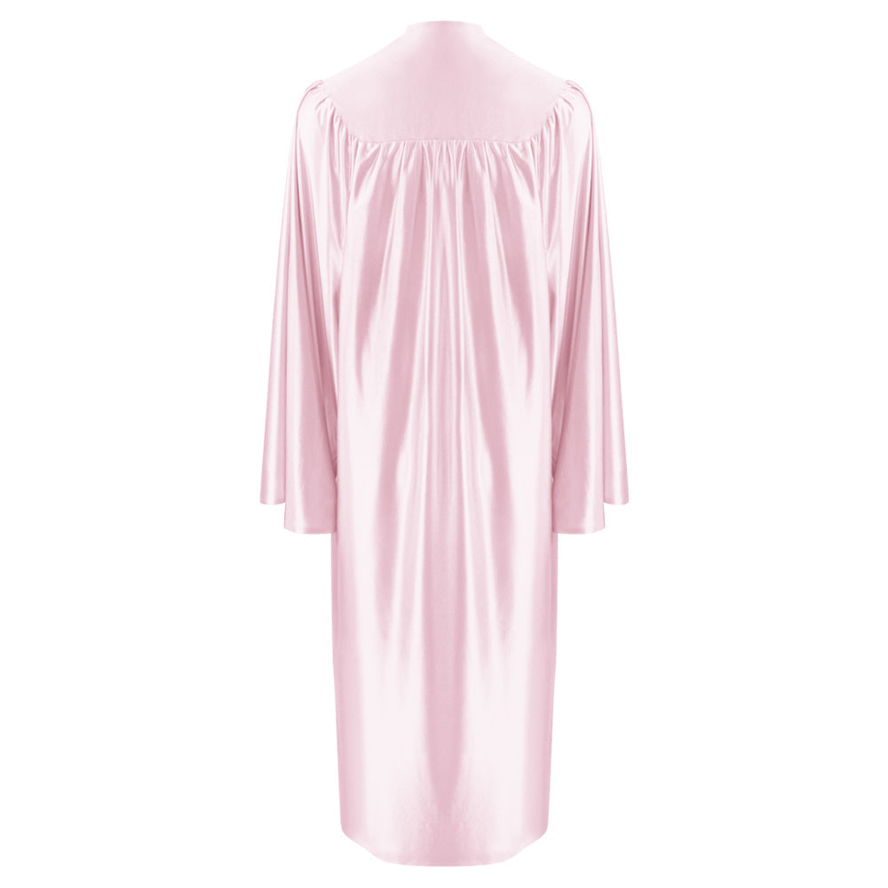 Shiny Pink Graduation Gown|Elementary – Graduation World
