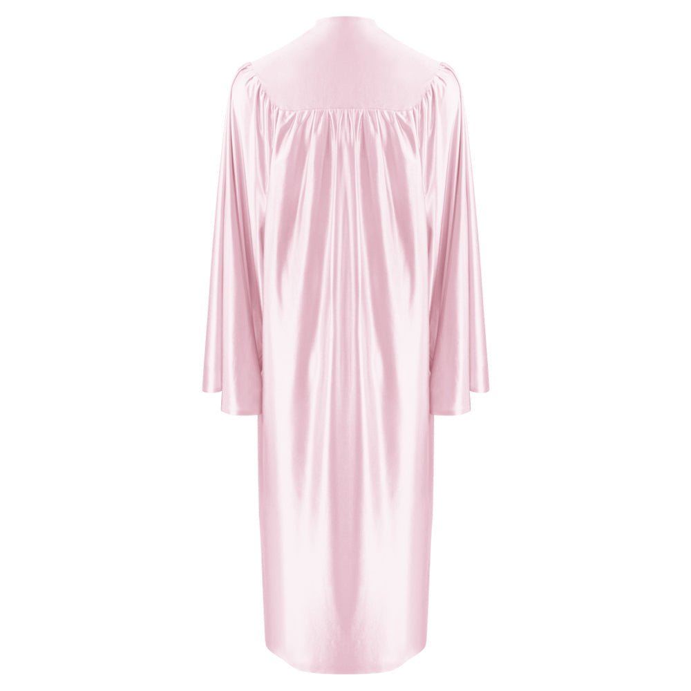 Shiny Pink Elementary Graduation Gown