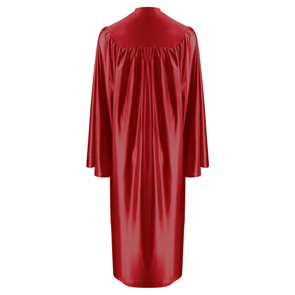 Graduation World Store Shiny Red Graduation Gown|Vocational – Graduation World