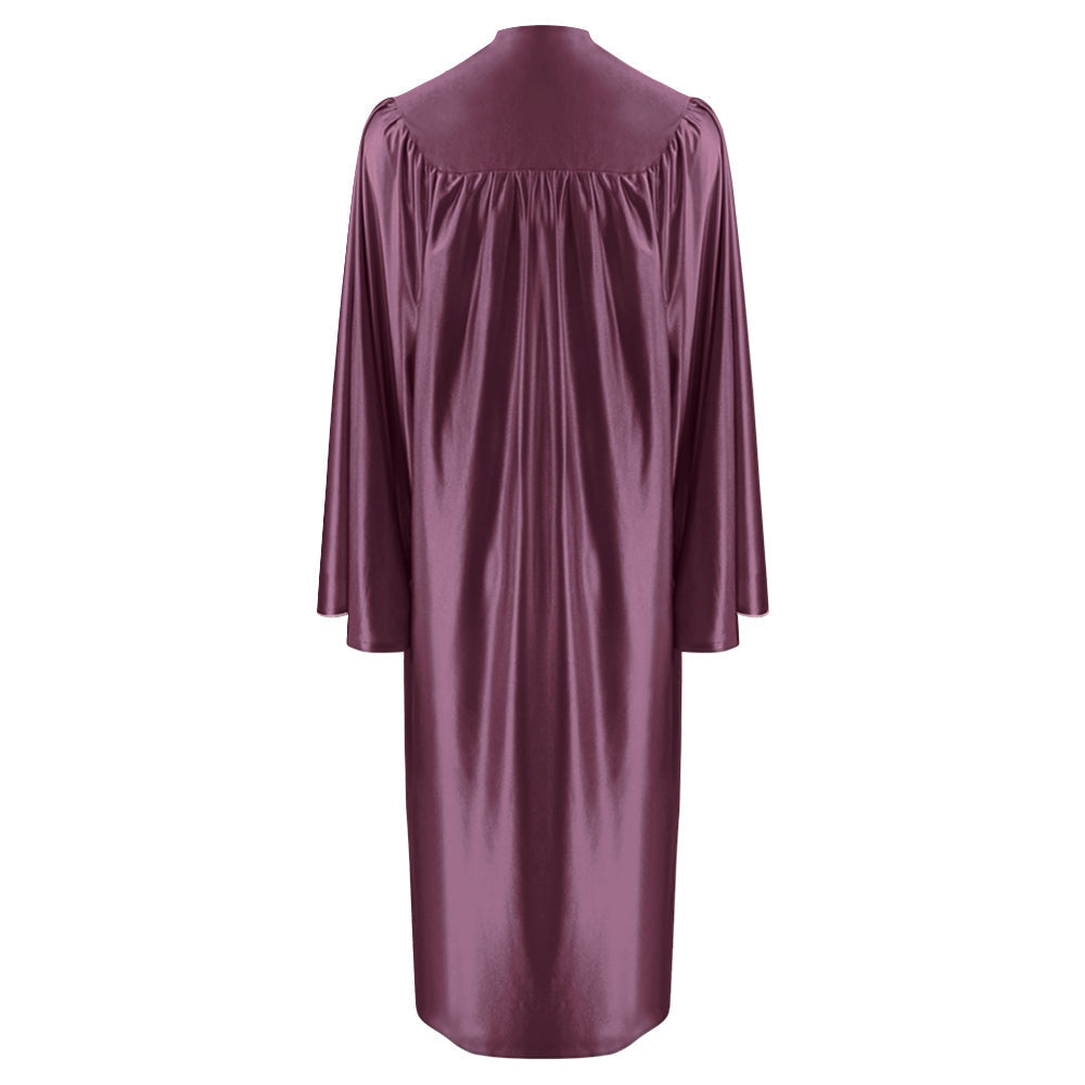 Shiny Maroon Middle School and Junior High Graduation Gown