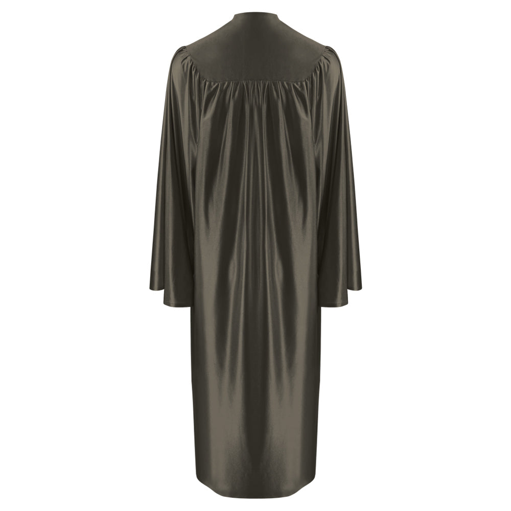 Shiny Brown Middle School and Junior High Graduation Gown