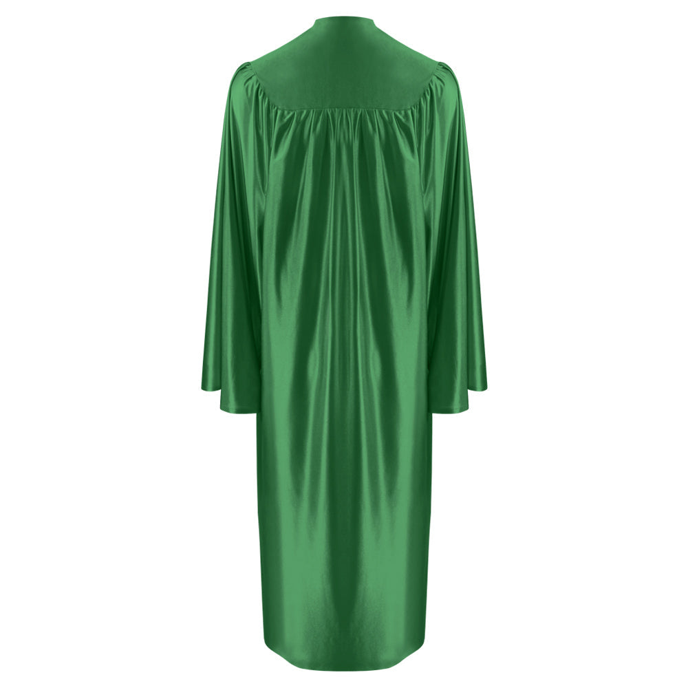 Shiny Green Elementary Graduation Gown