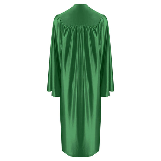 Shiny Green Elementary Graduation Gown