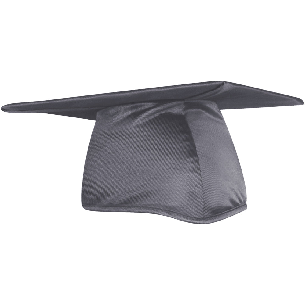 Shiny Silver Graduation Cap