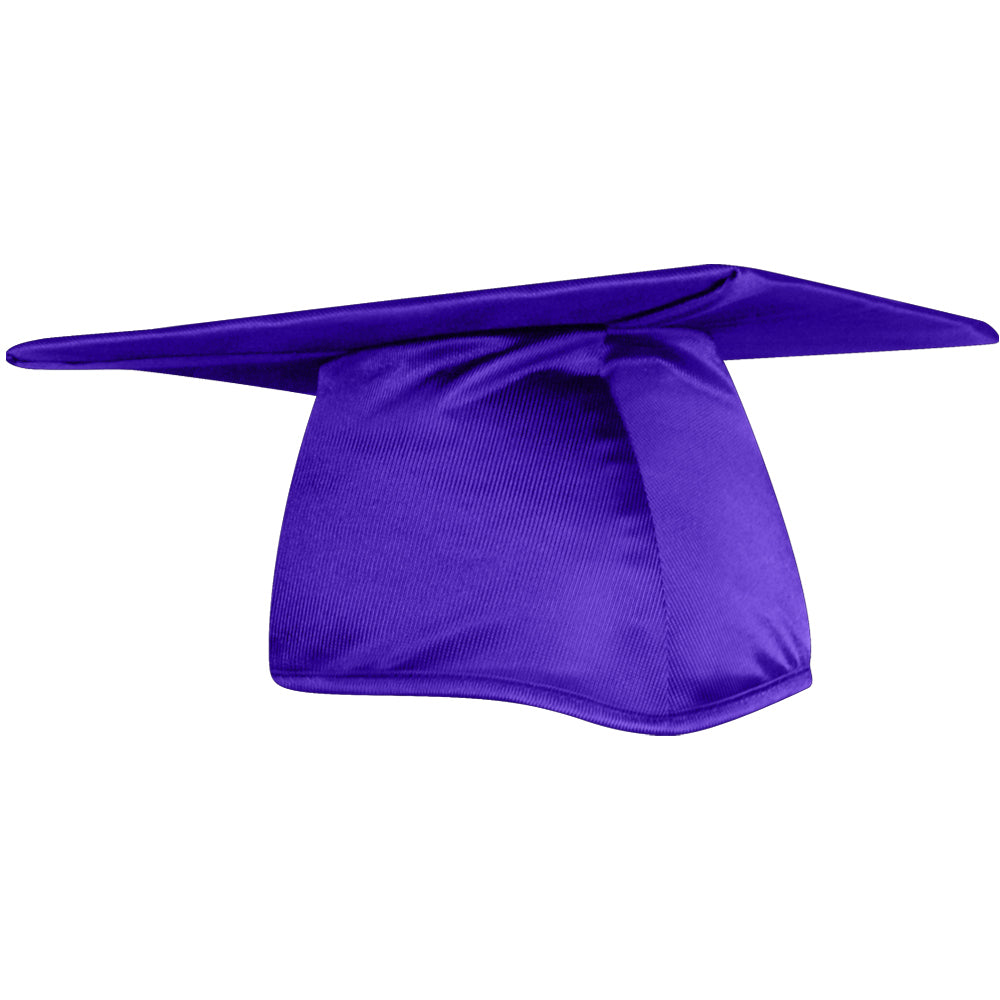 Shiny Purple Graduation Cap