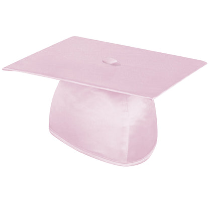 Shiny Pink Graduation Cap