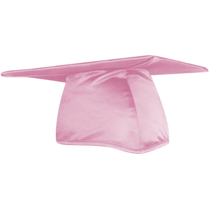 Shiny Pink Graduation Cap