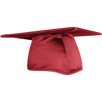 Shiny Red Graduation Cap