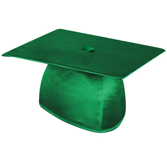 Shiny Green Graduation Cap