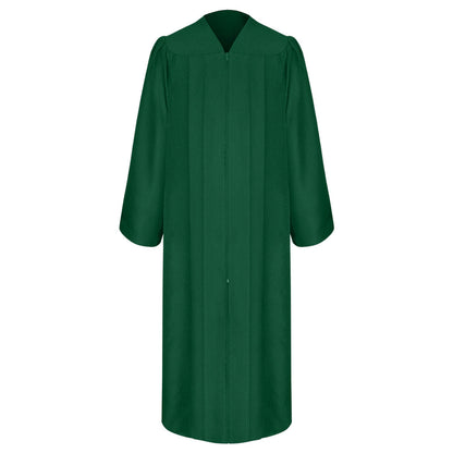 Matte Hunter Green High School Graduation Gown