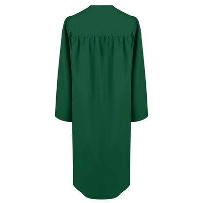 Matte Hunter Green Graduation Gown|Middle School 6'6" - 6'8" x 63 / Regular Matte Hunter Green Graduation Gown|Middle School 6'6" - 6'8" x 63 / Regular