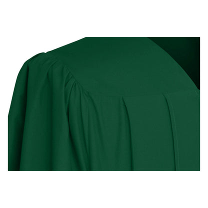 Matte Hunter Green High School Graduation Gown