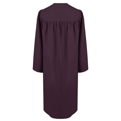 Matte Maroon Technical and Vocational Graduation Gown