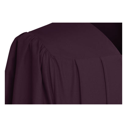 Matte Maroon Elementary Graduation Gown