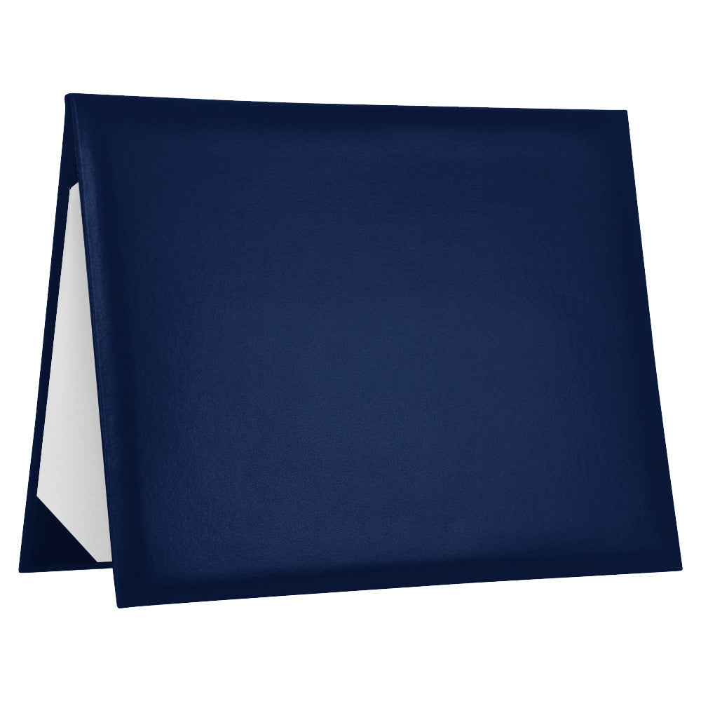 Navy Blue Diploma of Graduation Cover