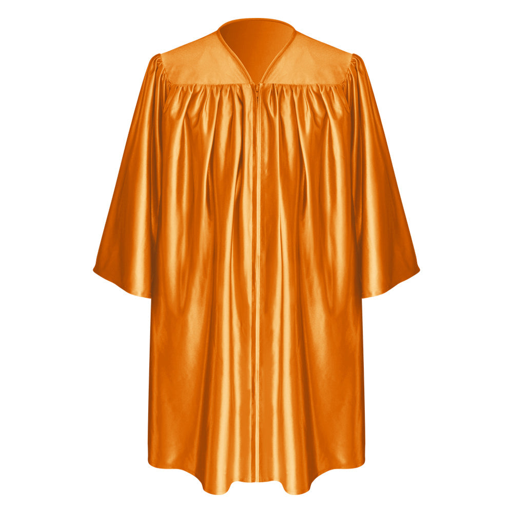 Orange Child Graduation Gown