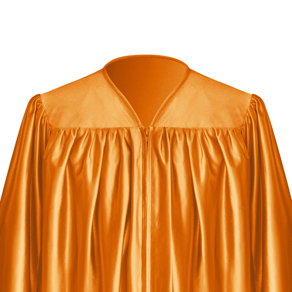 Orange Child Graduation Gown