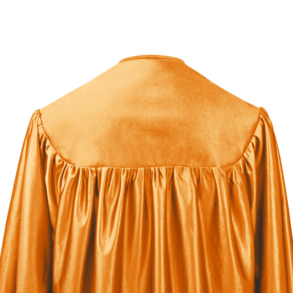 Orange Child Graduation Gown