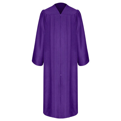 Matte Purple Technical and Vocational Graduation Gown