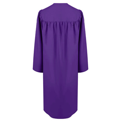 Matte Purple Technical and Vocational Graduation Gown