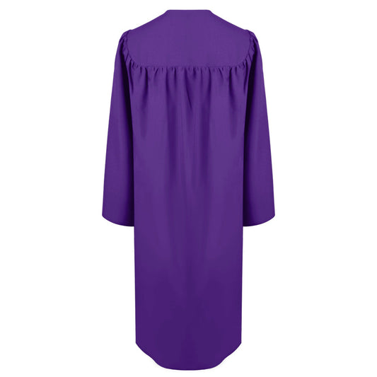 Matte Purple Technical and Vocational Graduation Gown