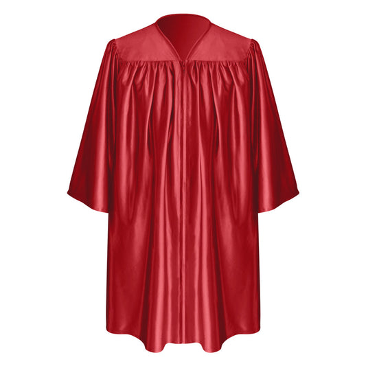 Red Child Graduation Gown