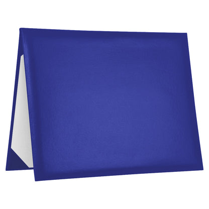 Royal Blue Diploma of Graduation Cover