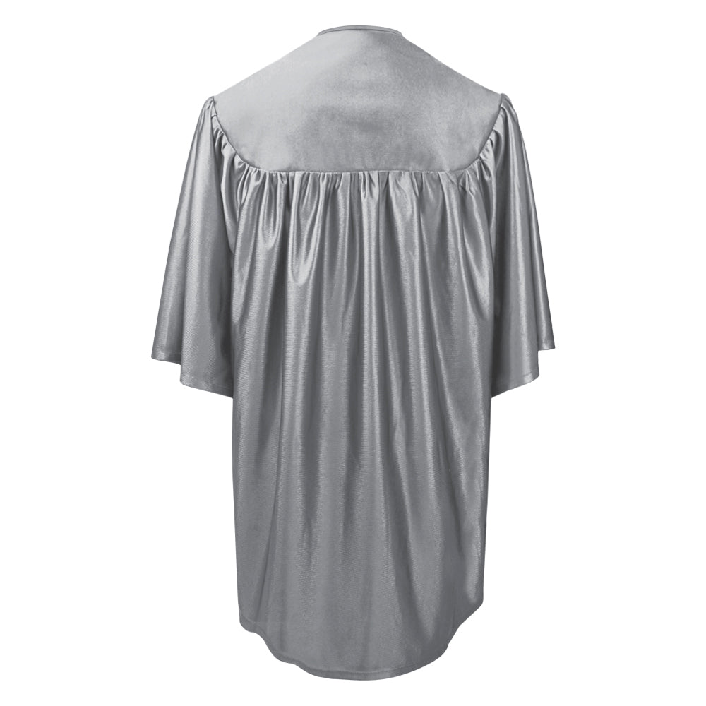 Silver Child Graduation Gown