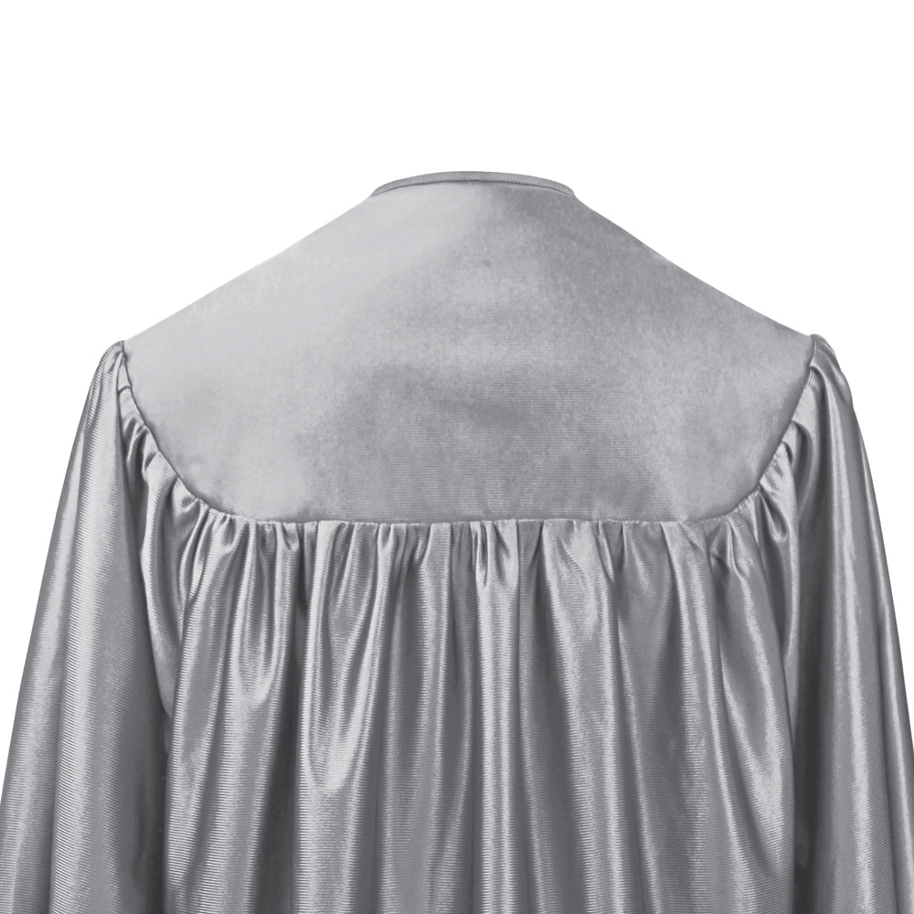 Silver Child Graduation Gown