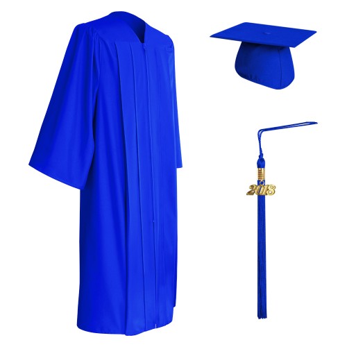 royal blue gowns for graduation