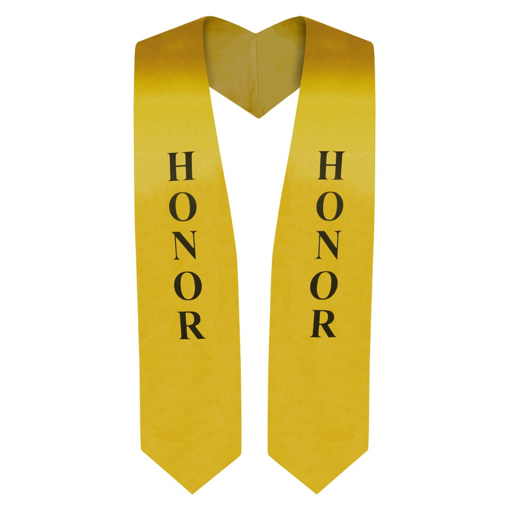 Gold Stole Graduation Honor Sashes Graduation