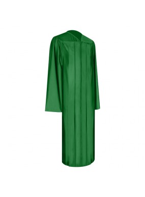 Shiny Green Technical and Vocational Graduation Gown