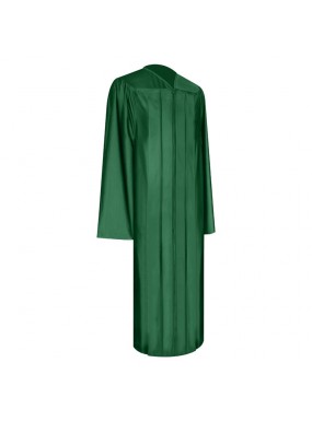 Shiny Hunter Green Technical and Vocational Graduation Gown