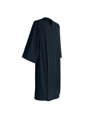 Matte Navy Blue Faculty Staff Graduation Gown