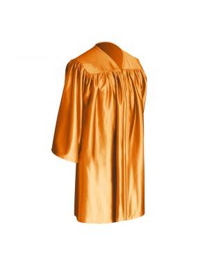 Orange Child Graduation Gown