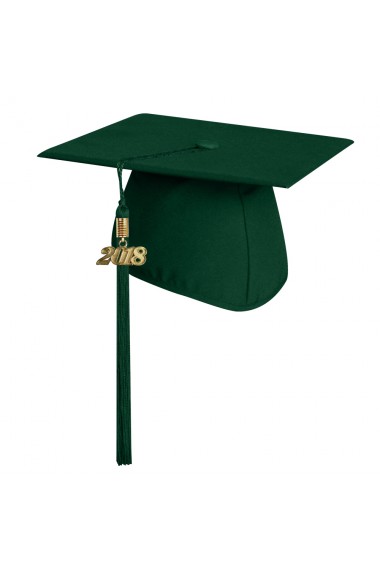 Eco-Friendly Green High School Cap & Tassel - - Graduation Caps
