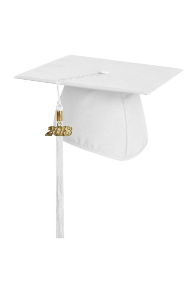 Academic Graduation Mortarboard Hat Cap with tassel--one size fits all- 4  colour