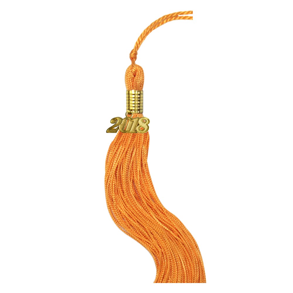 Orange Graduation Tassel | Graduation Hat Tassel